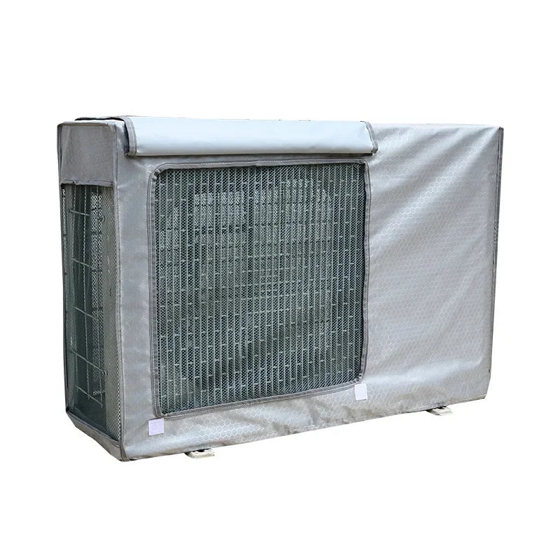 Large Size Outdoor Air Conditioning Cover Waterproof Dust Cover Washing Anti-Dust Anti-Snow Cleaning Bag Rainproof