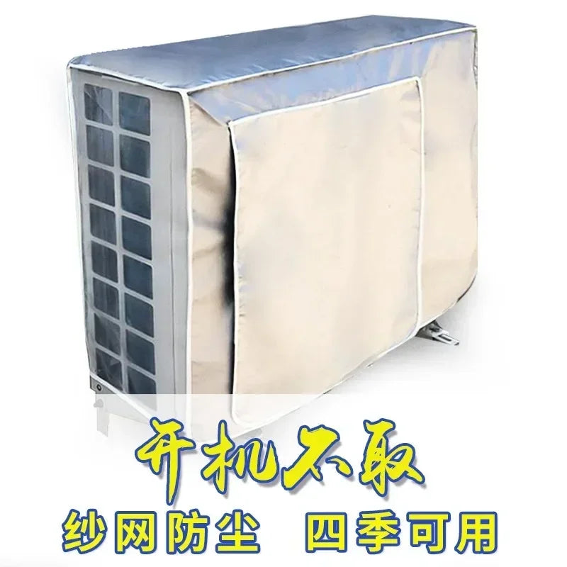 Outdoor Air Conditioning Cover Waterproof Sun Protection Oxford Protective Case Air Conditioning Main Unit Protective Cover