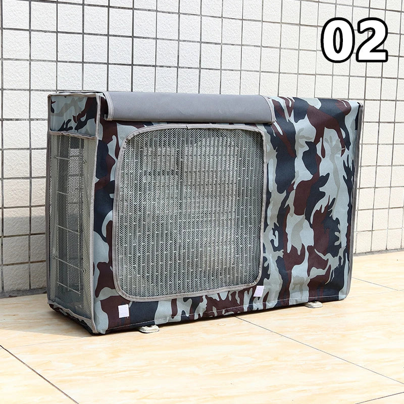 Large Size Outdoor Air Conditioner Cover Waterproof Dust Cover Anti-Snow Cleaning Bag Rainproof Sun-proof AC Unit Protection