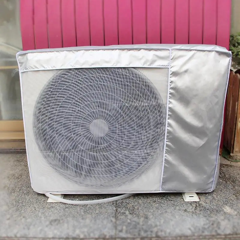 Air Conditioner Cover Winter Outdoor Air Conditioner Waterproof Cover Anti-Snow Rain Dust Cover AC Outside Unit Protective Cover